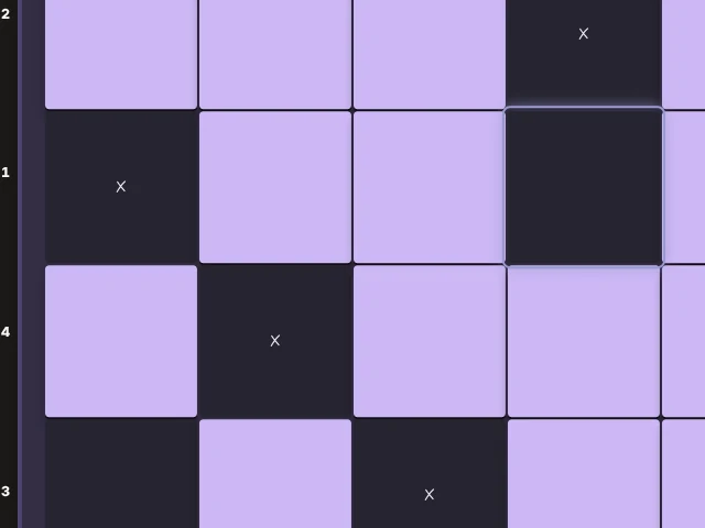 Static preview of the Griddler game board.