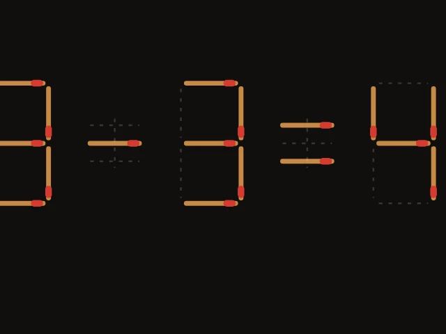 Static preview of the Matchsticks Math game board.