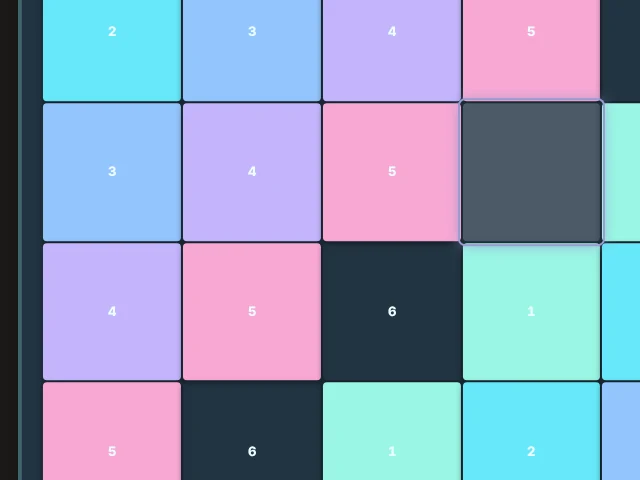 Static preview of the Towers game board.